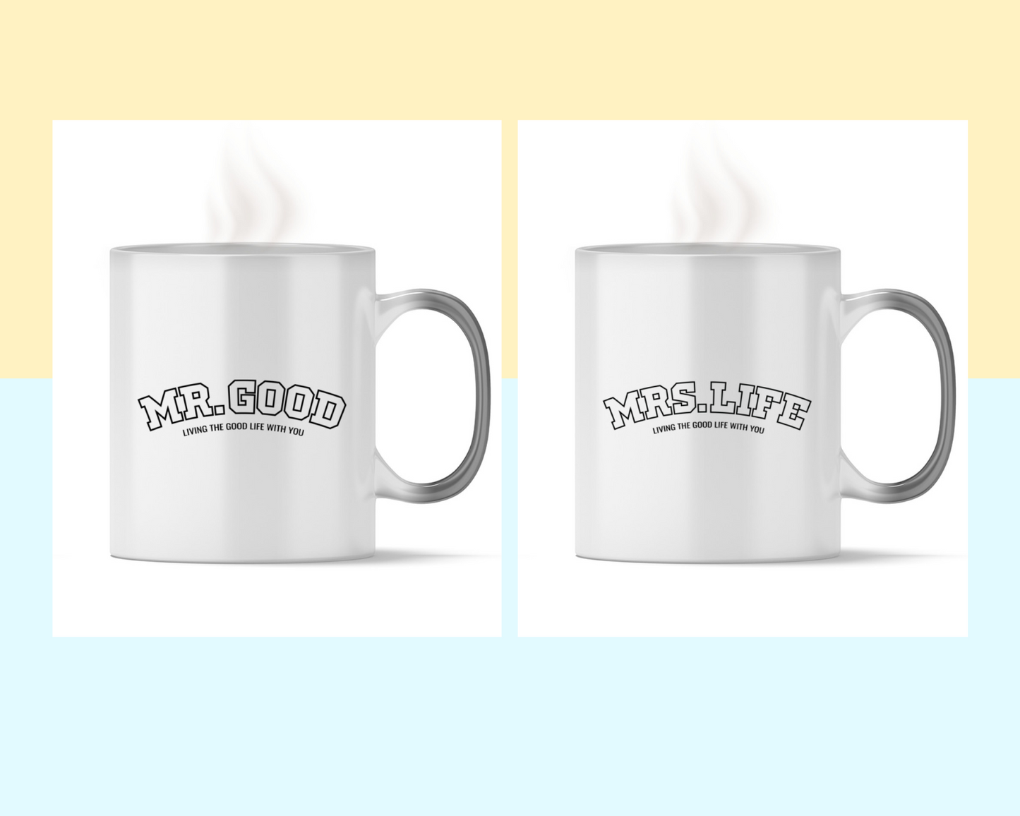 Mr. Good & Mrs.Life - Magic Tasse